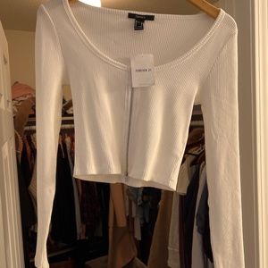 Brand new zip up shirt